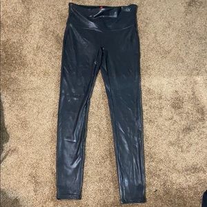 SPANX leather leggings